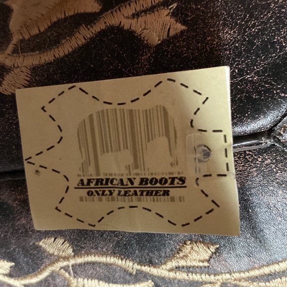 New Women’s size 7 7.5 8 boots brown pointed toe vaquero cowboy genuine vaquero - Picture 9 of 9